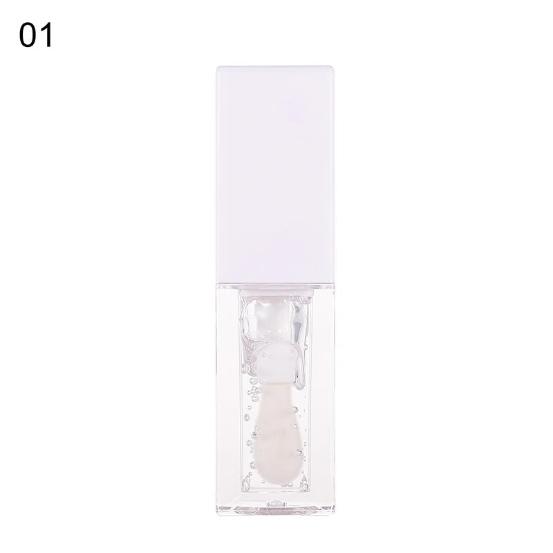 Print Own You logo Color Changing PH Tinted Lip Gloss Vegan Lip Oil Tint Stain Glaze Hydrating Moisturizer Magic Lip Oil