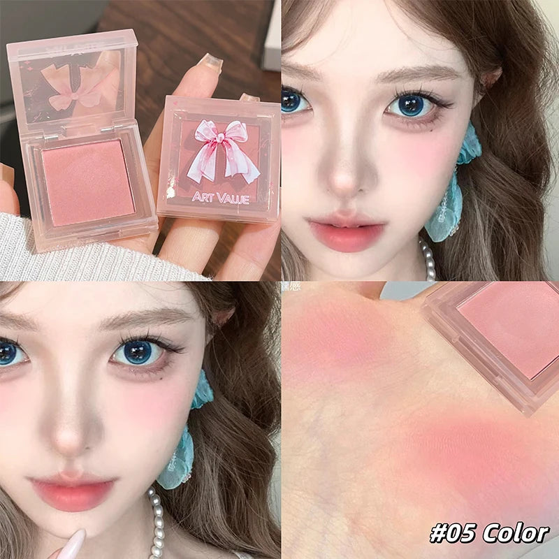6-Piece Makeup Set (in Box)
Includes velvet matte lipsticks, nude lip gloss, moisturizing lip shine, face blush palette, and necklace—perfect as a gift.