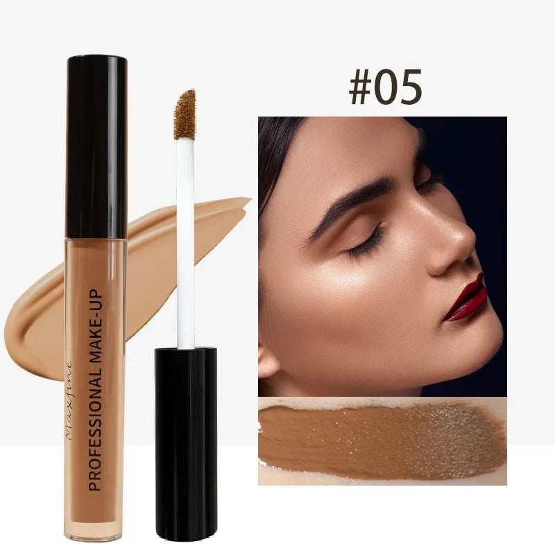 Logra un rostro impecable con nuestro corrector líquido profesional, diseñado para ofrecer alta cobertura desde la primera aplicación sin dejar sensación pesada.