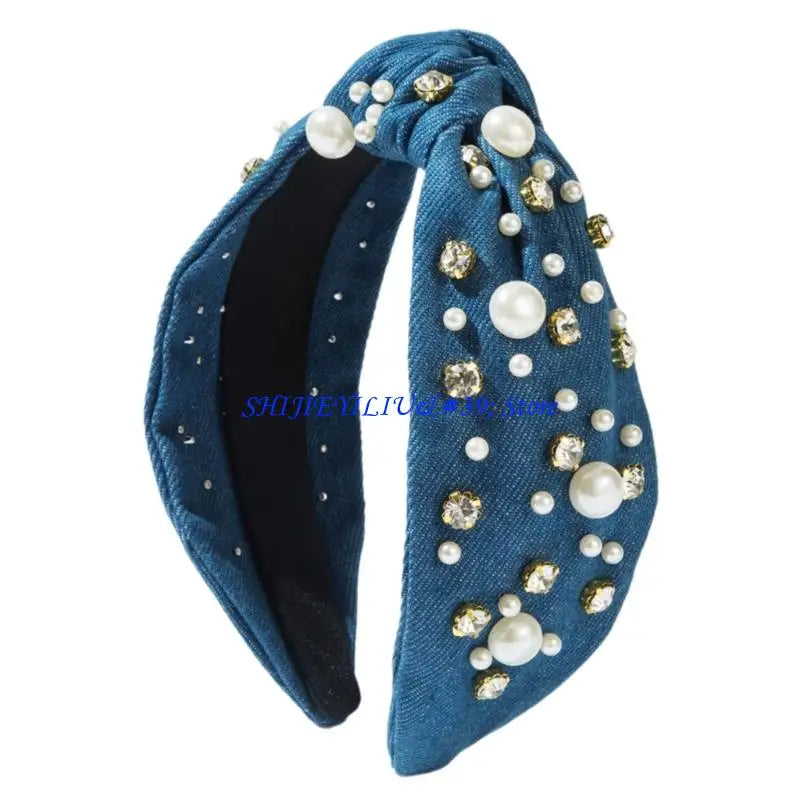 E21F Fashionable Jeweled Headbands Christmas New Year Party Role Playing Photo Props