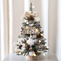 Add a festive touch to your home or office with this adorable miniature Christmas tree. Perfect for desks, tables, or as a Christmas gift.