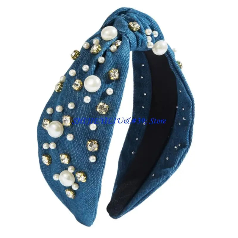 E21F Fashionable Jeweled Headbands Christmas New Year Party Role Playing Photo Props