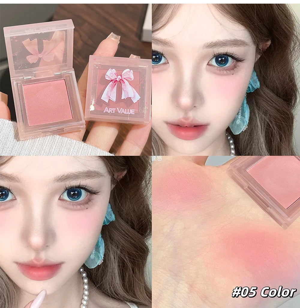 6-Piece Makeup Set (in Box)
Includes velvet matte lipsticks, nude lip gloss, moisturizing lip shine, face blush palette, and necklace—perfect as a gift.