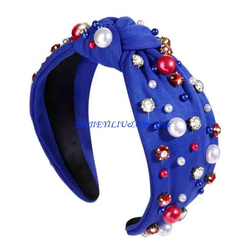 E21F Fashionable Jeweled Headbands Christmas New Year Party Role Playing Photo Props